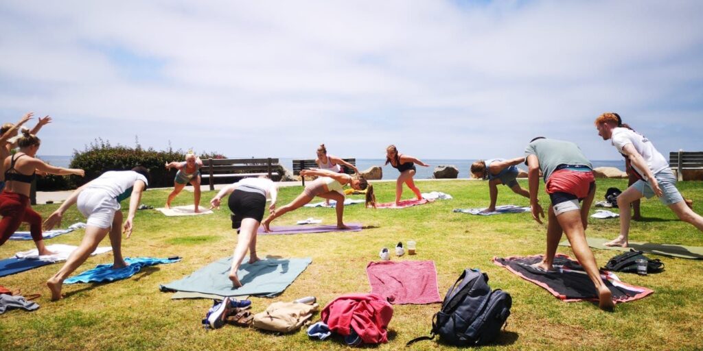 Yoga and somatic voice retreats